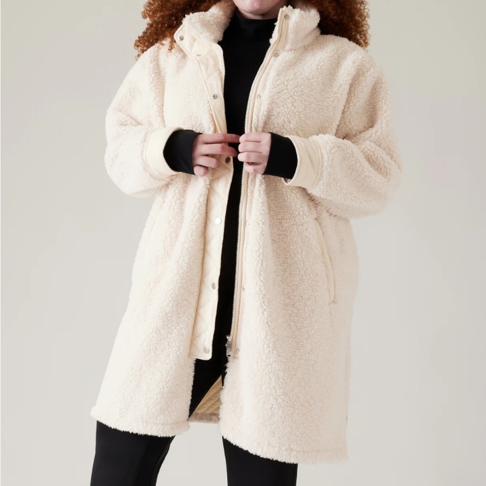 Athleta XL Women’s Cozy Day Hybrid Coat